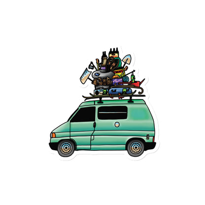 RAD Eurovan Magnet