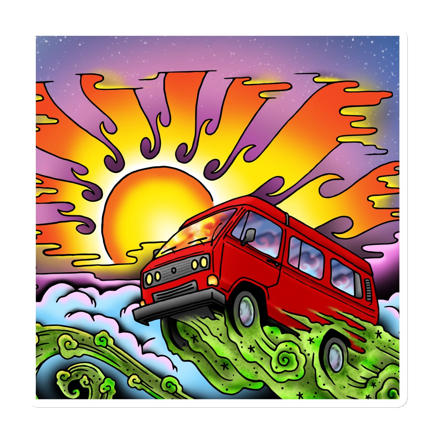 Van & Sun Magnet