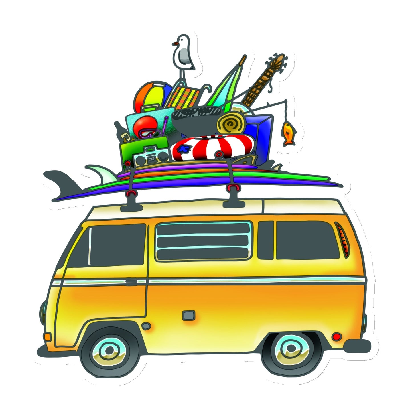 RAD Bus Magnet