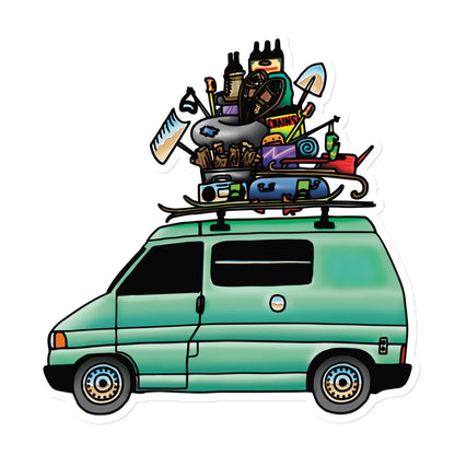 RAD Eurovan Magnet