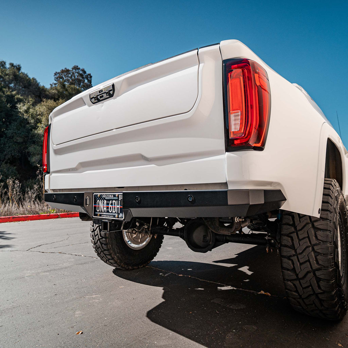 Plate Rear Bumper
