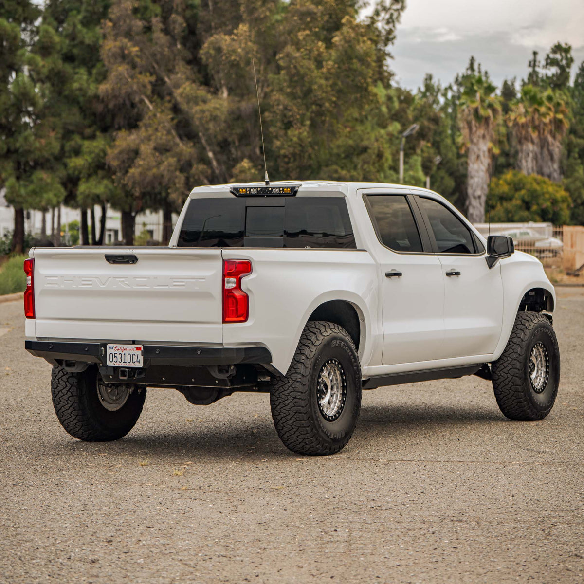 Plate Rear Bumper