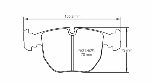 PAGID Racing Pagid Racing 2683 RSL29 Compound Brake Pads 2683-RSL29