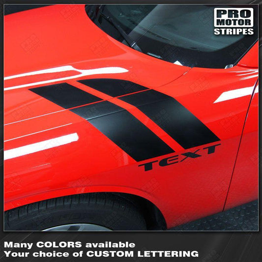 Dodge Challenger 2008-2023 Fender Hash Side Accent Stripes