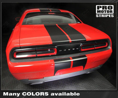 Dodge Challenger 2008-2023 Over The Top Double Stripes