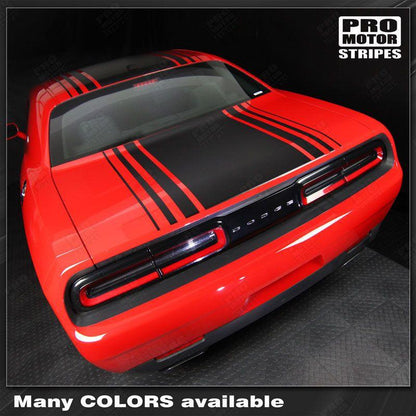 Dodge Challenger 2008-2023 Over Top Shaker Style Stripes