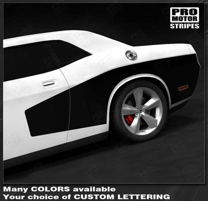 Dodge Challenger 2008-2023 Side CUDA Billboard Stripes