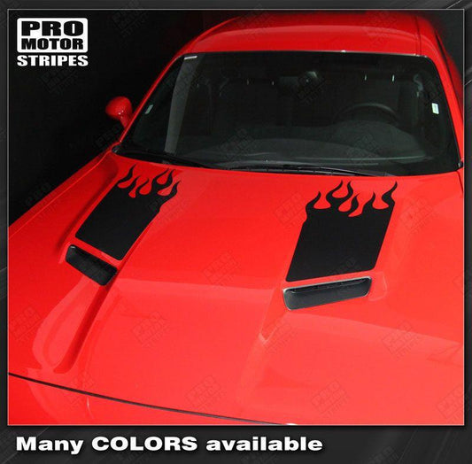 Dodge Challenger 2015-2023 Side Panel Hood Accent Stripes