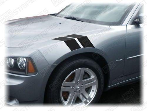 Dodge Charger 2006-2010 Fender Hash Stripes Le Mans Style Decals