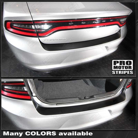 Dodge Charger 2011-2023 Rear Bumper Top Blackout Decal Stripe