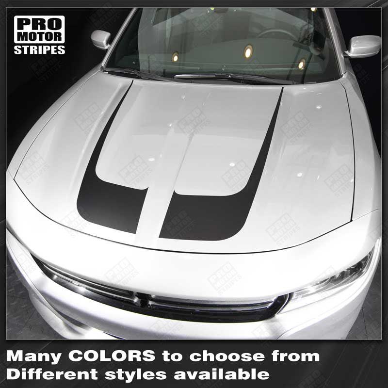 Dodge Charger 2015-2023 Hood Accent Decals Stripes