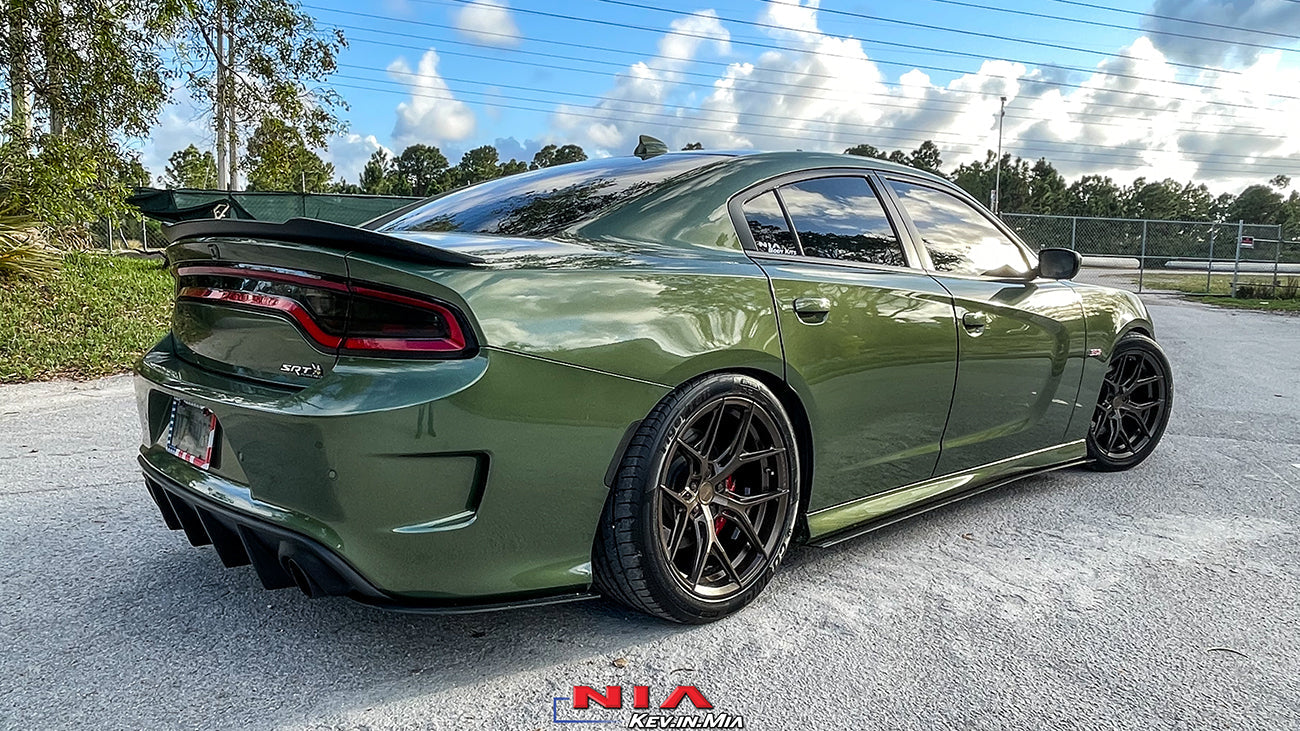 Dodge Charger R/T Scat Pack NIA Sleek Side Skirts 2015-2021