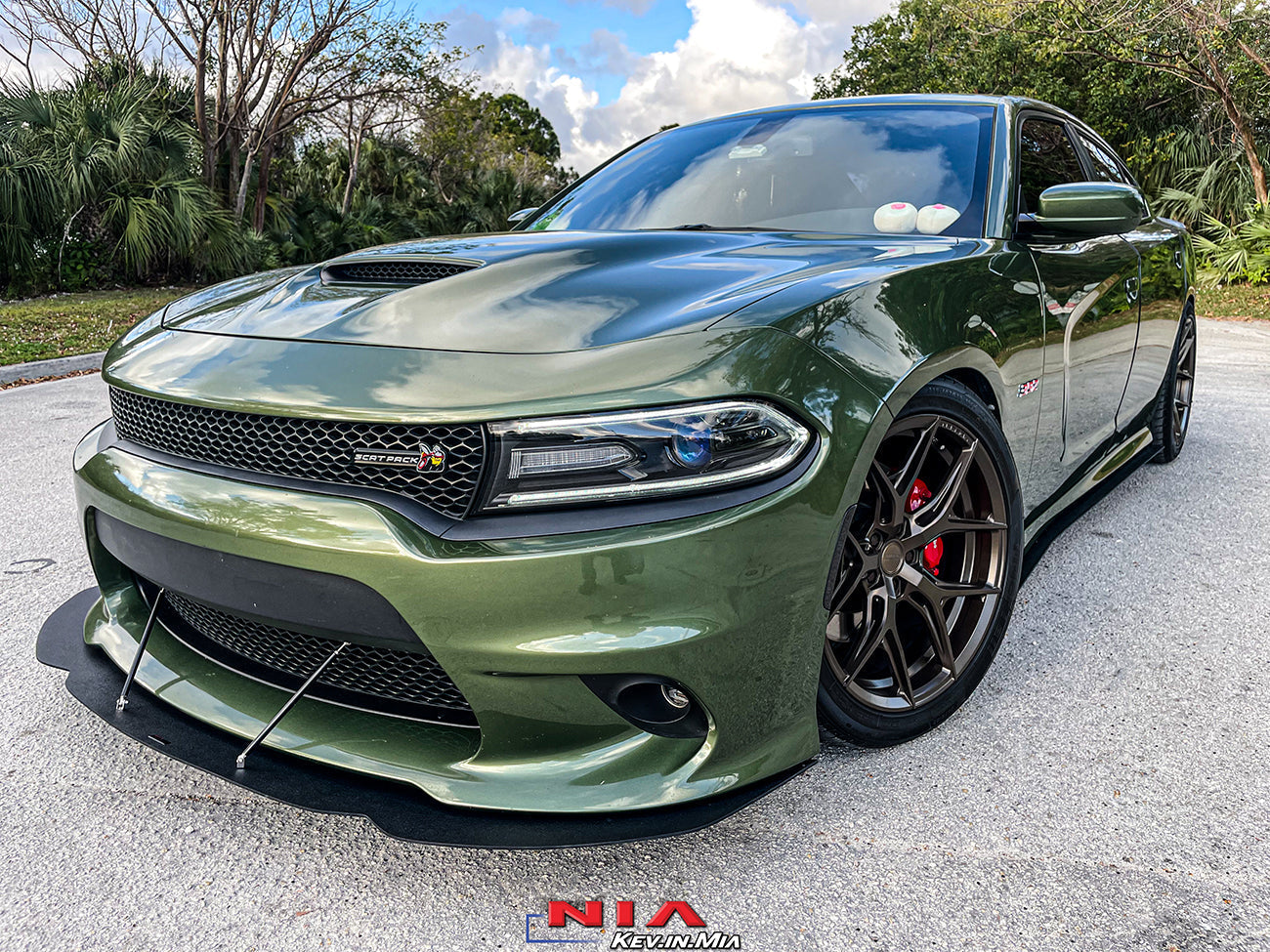 Dodge Charger R/T Scat Pack NIA Sleek Side Skirts 2015-2021