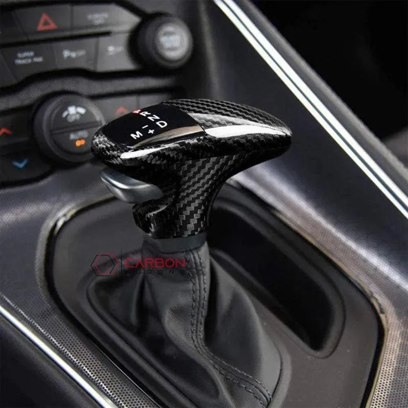 Dodge Charger/Challenger/Durango 2015-2023 Carbon Fiber Shift Knob Covers