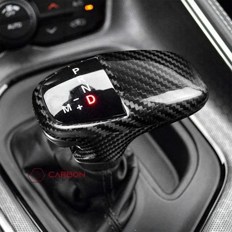 Dodge Charger/Challenger/Durango 2015-2023 Carbon Fiber Shift Knob Covers