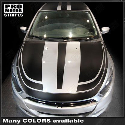 Dodge Dart 2013-2018 Over The Top Double Accent Stripes