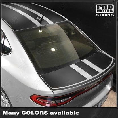 Dodge Dart 2013-2018 Over The Top Double Accent Stripes