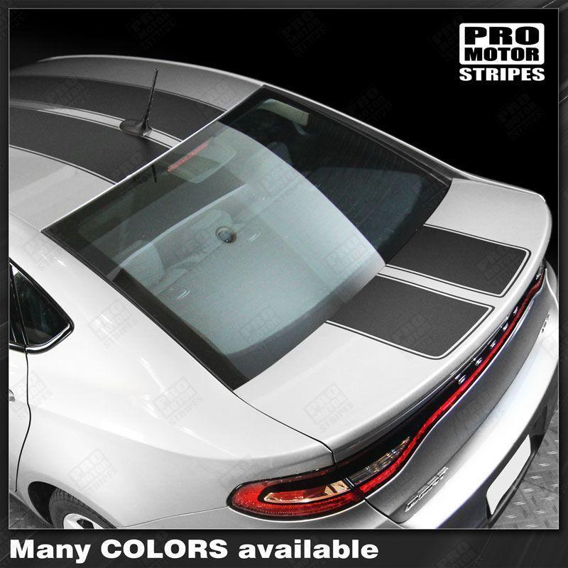 Dodge Dart 2013-2018 Over The Top Sport Double Stripes