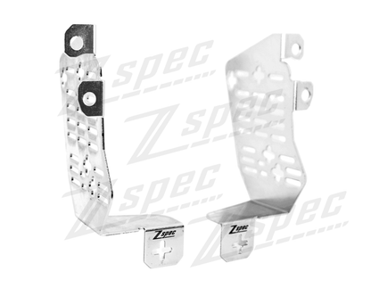 ZSPEC LHD Hydro-Dipped Double-Din Radio Bezel w/Brackets, Nissan Z32 300zx