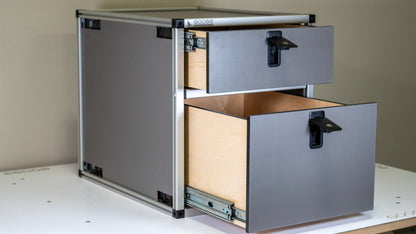 Double Drawer Module - 19 3/16" Wide x 25" Depth