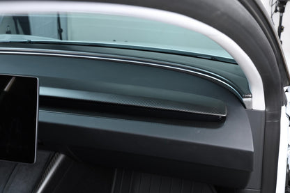 Dry Carbon Fiber Dash Cover Replacement for Tesla Model 3 Highland (Matte)