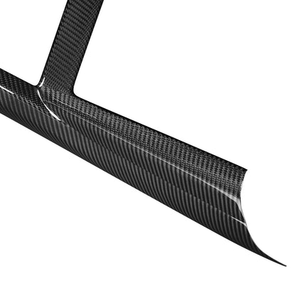 Dry Carbon Fiber Integrated Frame of Central Control Panel for Tesla Model 3 Highland (Gloss)