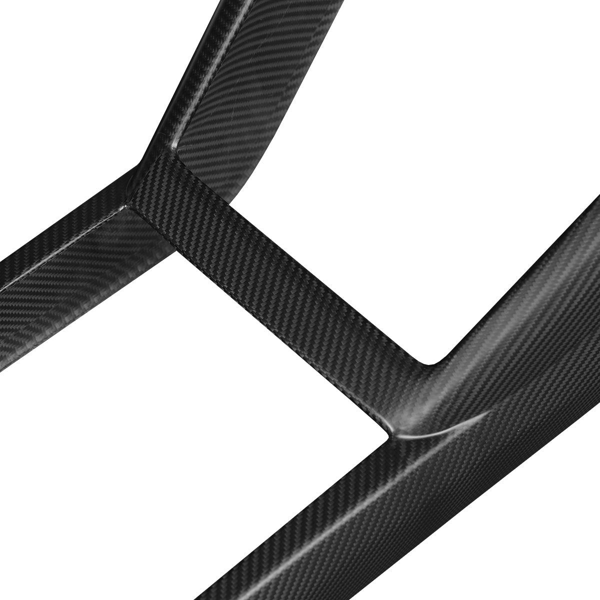 Dry Carbon Fiber Integrated Frame of Central Panel for Tesla Model 3 Highland (Matte)