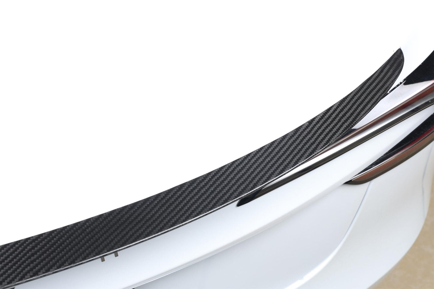 Dry Carbon Fiber Performance Spoiler for Tesla Model 3 Highland (Gloss)