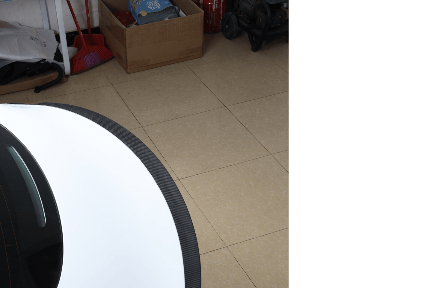 Dry Carbon Fiber Performance Spoiler for Tesla Model 3 Highland (Matte)