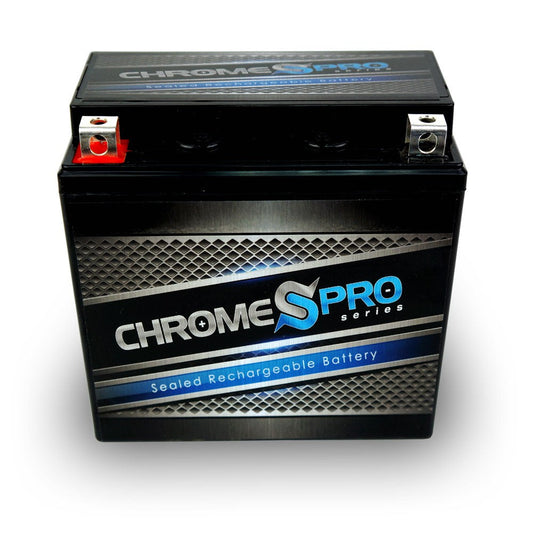 CHROME PRO BATTERY YTX14-BS High Performance Power Sports Battery CP-M00009