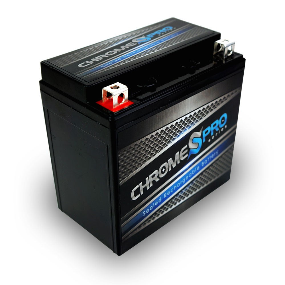 CHROME PRO BATTERY YTX14-BS High Performance Power Sports Battery CP-M00009