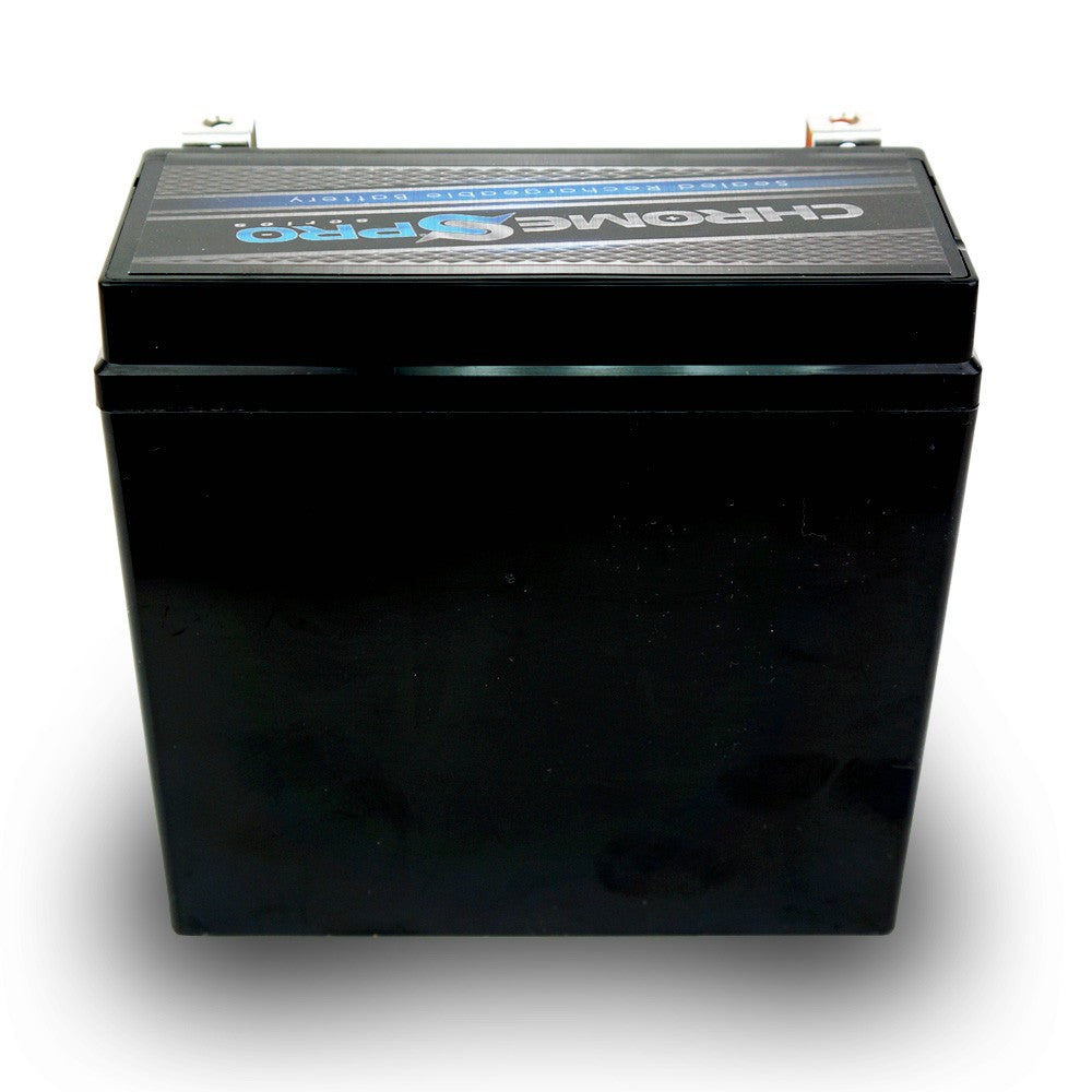 CHROME PRO BATTERY YTX14-BS High Performance Power Sports Battery CP-M00009