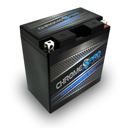 CHROME PRO BATTERY YB16CL-BS High Performance Power Sports Battery CP-M00017