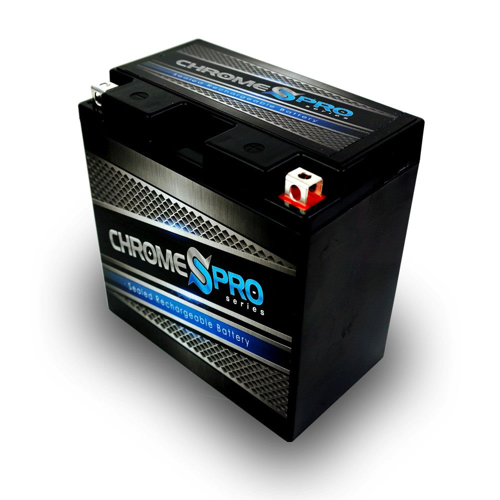 CHROME PRO BATTERY YB16CL-BS High Performance Power Sports Battery CP-M00017