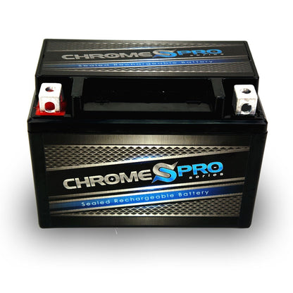 CHROME PRO BATTERY YTX9-BS High Performance Power Sports Battery CP-M00005