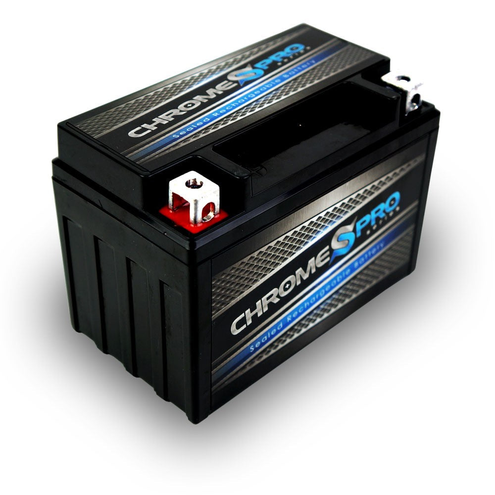 CHROME PRO BATTERY YTX9-BS High Performance Power Sports Battery CP-M00005