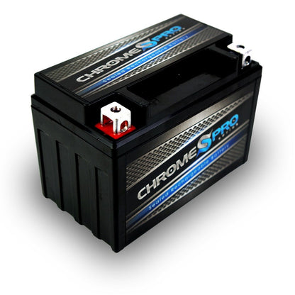 CHROME PRO BATTERY YTX9-BS High Performance Power Sports Battery CP-M00005
