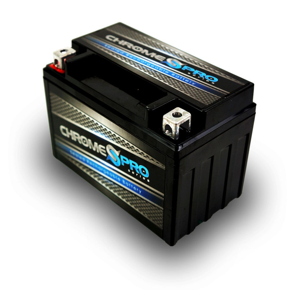 CHROME PRO BATTERY YTX9-BS High Performance Power Sports Battery CP-M00005
