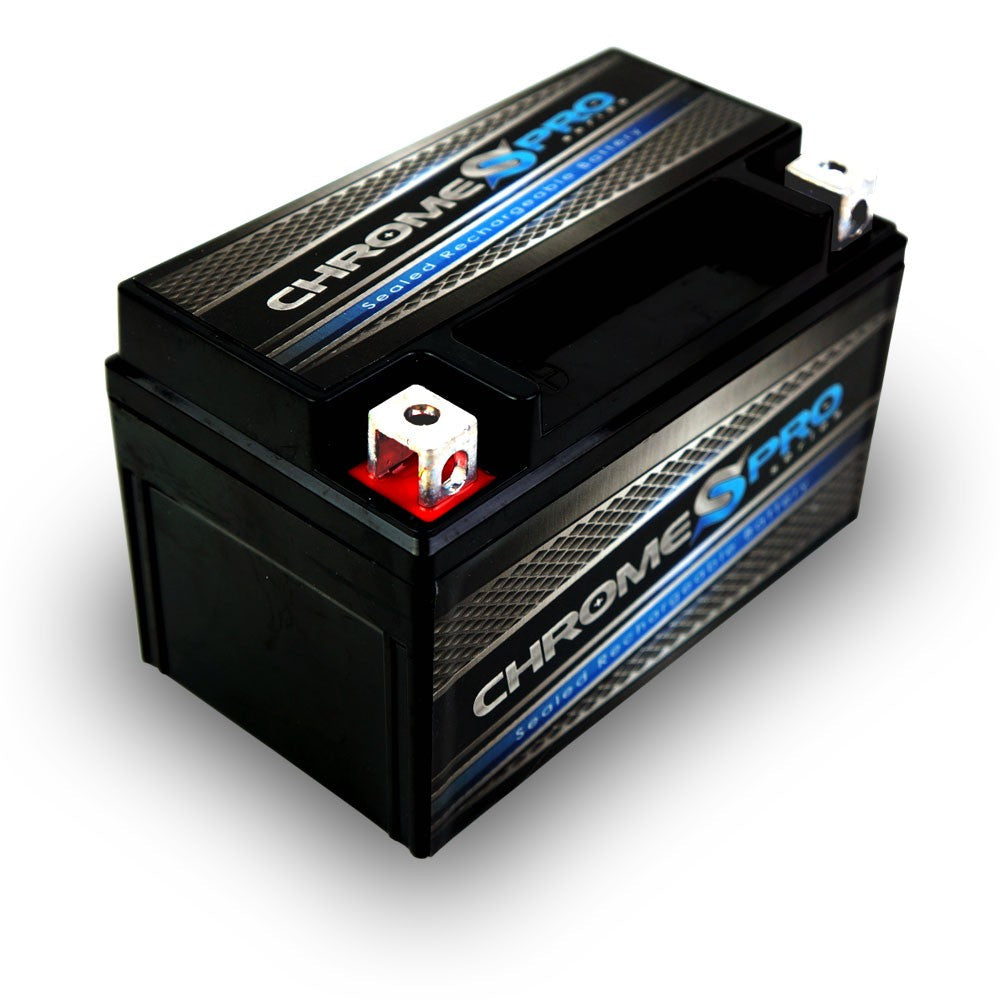 CHROME PRO BATTERY YTZ10S-BS High Performance Power Sports Battery CP-M00049