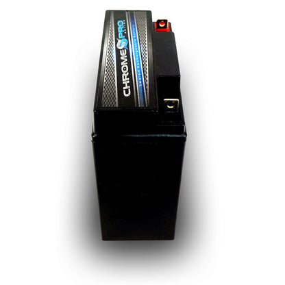 CHROME PRO BATTERY 12V 18AH Sealed Lead Acid (SLA) Battery - T3 Terminals CP-S00003