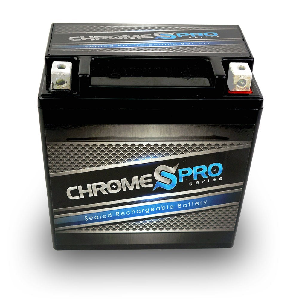 CHROME PRO BATTERY YTX16L-BS High Performance Power Sports Battery CP-M00034
