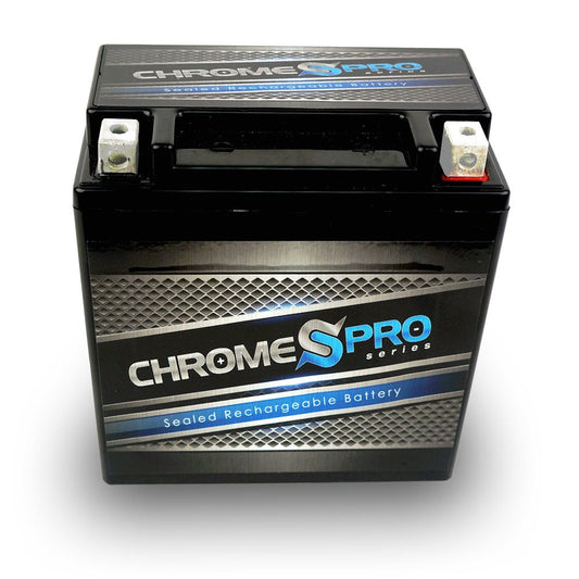 CHROME PRO BATTERY YTX16L-BS High Performance Power Sports Battery CP-M00034