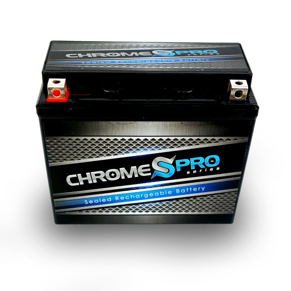 CHROME PRO BATTERY YTX20H-BS High Performance Power Sports Battery CP-M00032