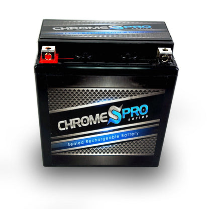 CHROME PRO BATTERY YTX20CH-BS High Performance Power Sports Battery CP-M00033