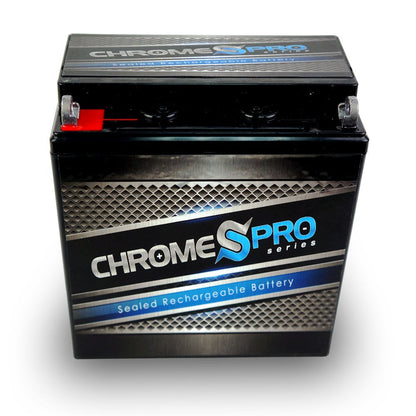 CHROME PRO BATTERY YTX16-BS-1 High Performance Power Sports Battery CP-M00027