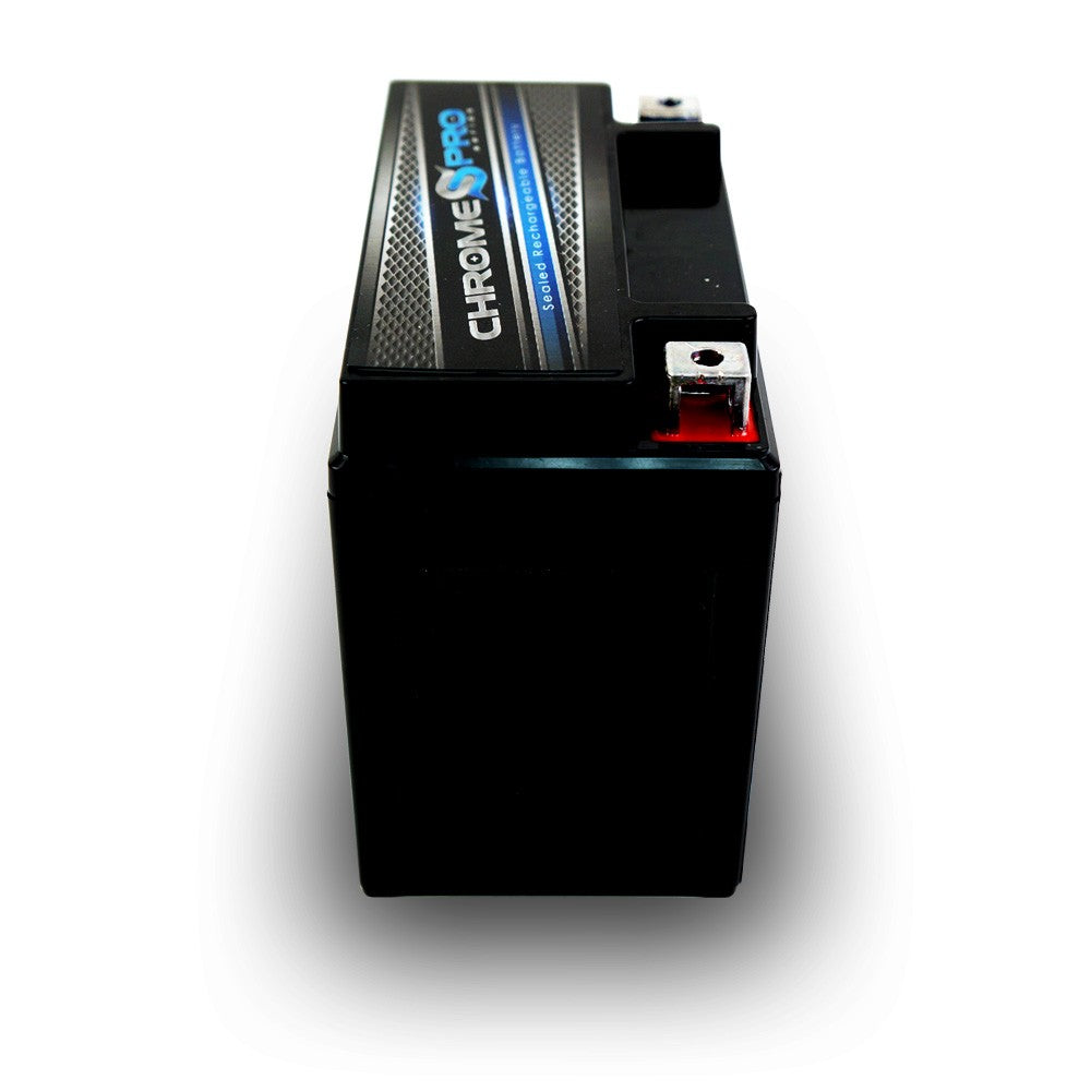 CHROME PRO BATTERY YTX12-BS High Performance Power Sports Battery CP-M00007