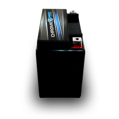 CHROME PRO BATTERY YTX12-BS High Performance Power Sports Battery CP-M00007