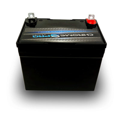 CHROME PRO BATTERY 12V 35AH Sealed Lead Acid Battery - Nut & Bolt Terminals CP-S00016