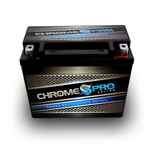 CHROME PRO BATTERY YTX20L-BS High Performance Power Sports Battery CP-M00008