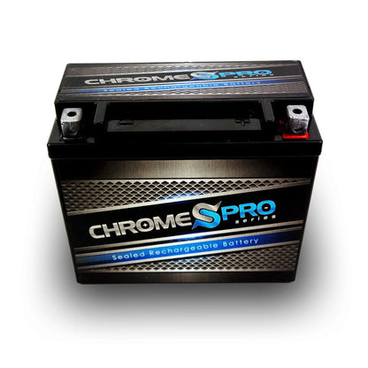 CHROME PRO BATTERY YTX20HL-BS High Performance Power Sports Battery CP-M00004